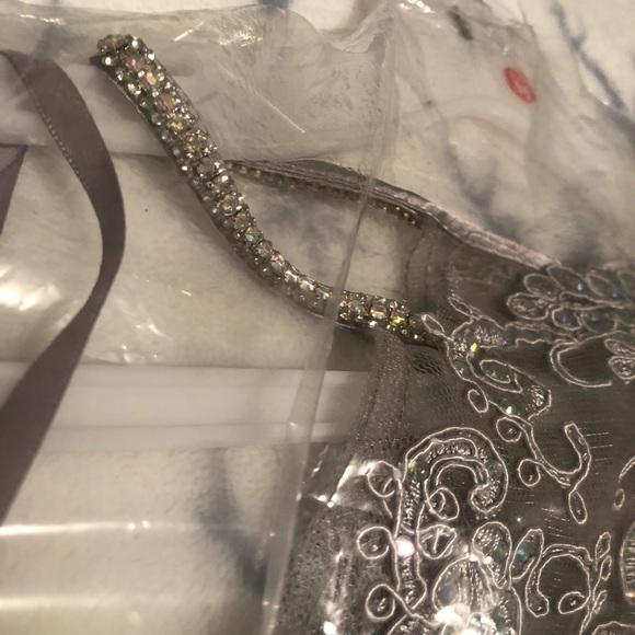 Silver Short “Cocktail” Dress - Picture 3 of 8